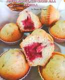 286 🍓Muffin soffici con cuore alla fragola 🍓