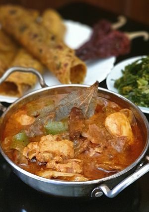 A picture of Kadhai Chicken.