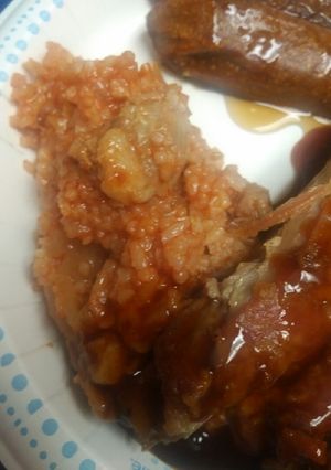 A picture of Rib and Rice.