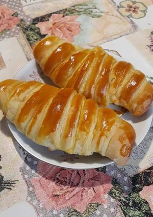 Vajas croissan recept fotója
