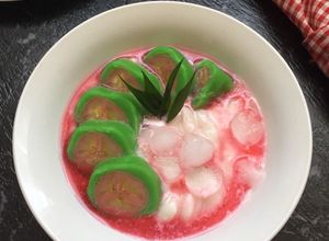 Foto resep Es Pisang Ijo