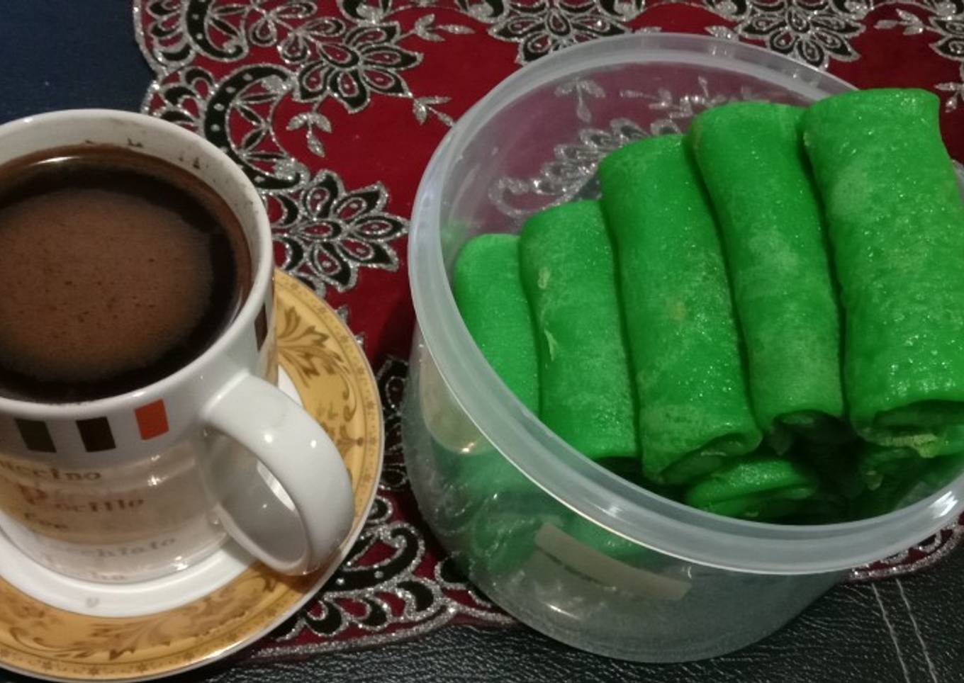 Kue Dadar ekonomis no telur no santan.. Tetap enak