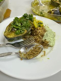 صورة لوصفة رز صيادية