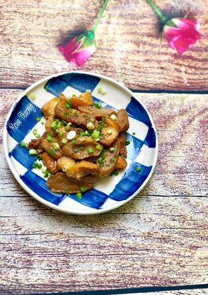 Hình của món Thịt Kho Củ Cải Muối.