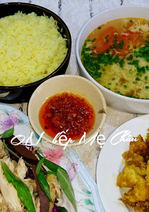 Hình của món Cơm gà Hội An.