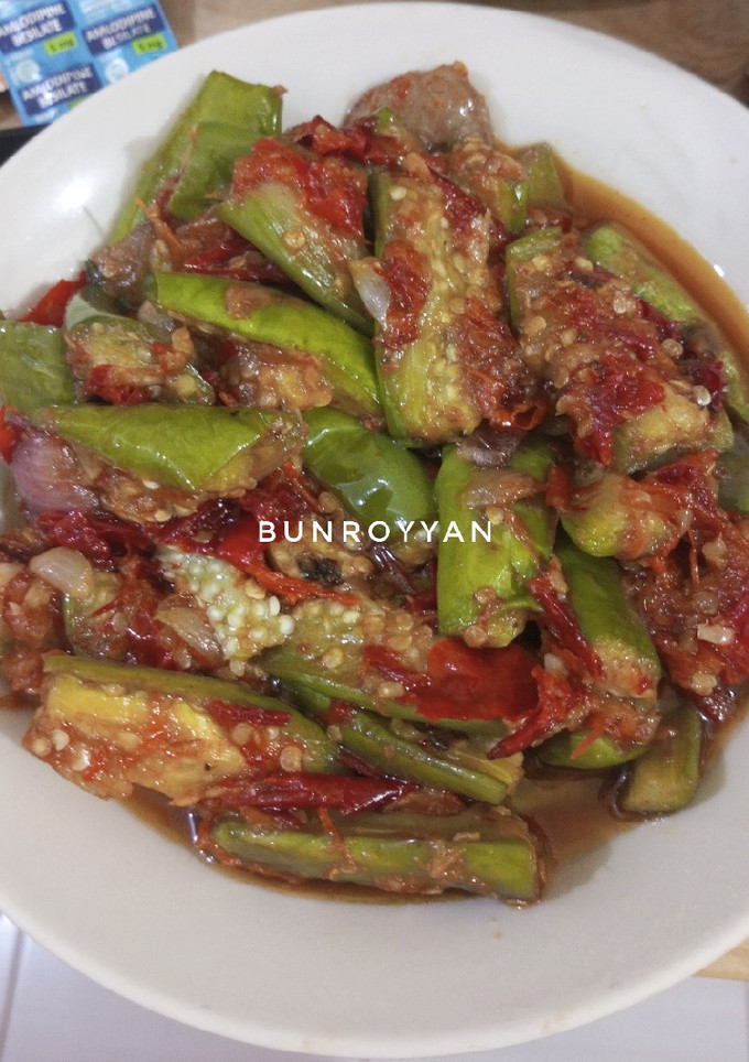 Foto resep Balado terong hijau