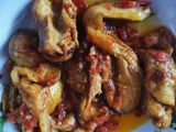 بادمجان با مرغ