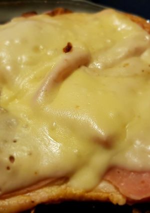 Una foto de Pollo a la pizza