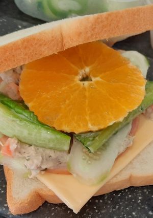 รูปของ แซนด์วิชหน้าร้อน, summer sandwich