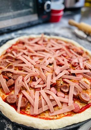 Una foto de Pizza hecha en casa 🍕