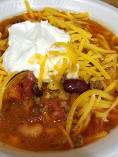 A picture of Taco Soup.