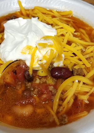 A picture of Taco Soup.