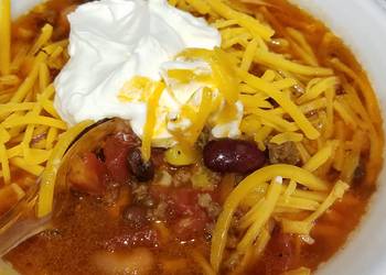 Easiest Way to Recipe Delicious Taco Soup