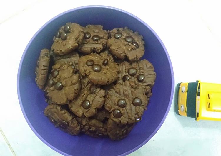 makanan Choco chips cookies Anti Gagal