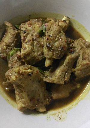 รูปของ แกงคั่วซี่โครงหมู