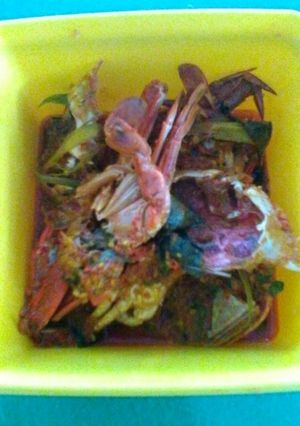 Foto resep Gulai Rajungan Daun Kemangi