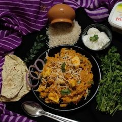 Creamy Paneer Makhani Rice (Leftover Rice) A picture of Creamy Paneer Makhani Rice (Leftover Rice).