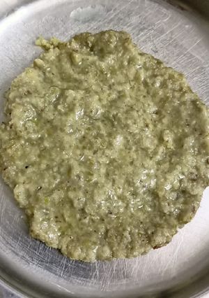 A picture of Moong dal Panori.