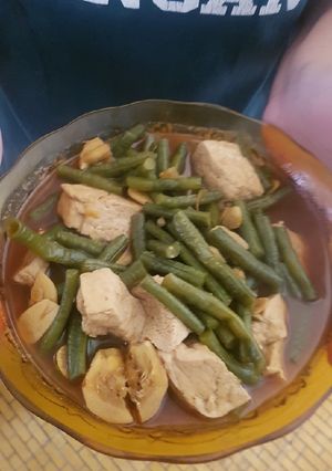 Foto resep 38. Cah Tahu Kacang Panjang