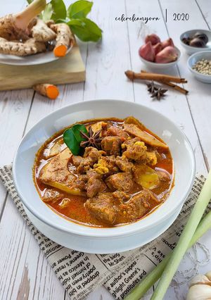 Foto resep Gulai cancang / gulai cincang Padang