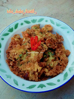 Foto resep Telur Dadar Brintik (kriwul)
