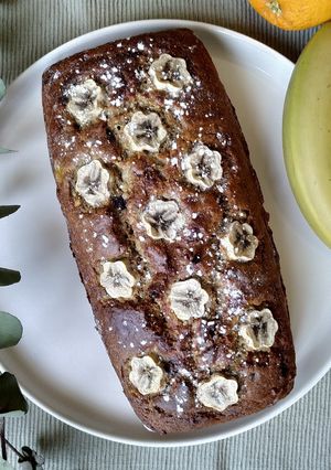 Une photo de Banana Bread hyper moelleux (sans beurre)