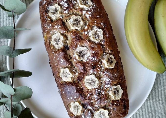 Simple Way to Prepare Banana Bread hyper moelleux (sans beurre)