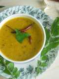 Moong dal mango curry