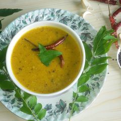 Moong dal mango curry A picture of Moong dal mango curry.