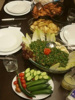 A picture of Tabbouleh 🌷.