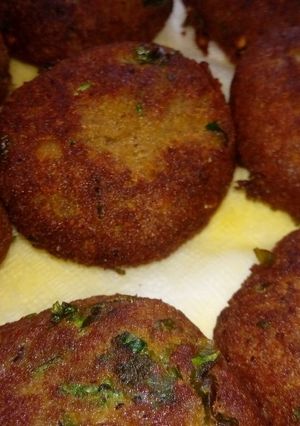 A picture of Shami kabab.