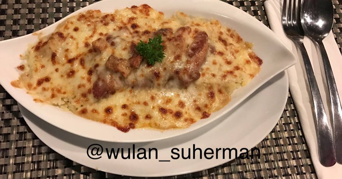 Resep Chicken baked rice with cheese oleh Wulan Suherman 