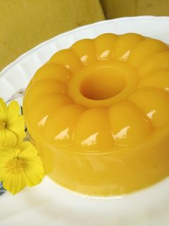 Foto resep Puding Labu Kuning (Pumpkin Pudding)