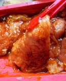 醃烤肉「里肌肉處理方法」