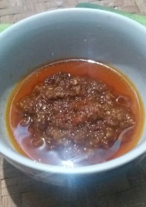 Foto resep Sambal terasi goreng cabe rawit