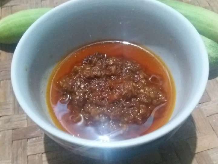 Cara Mudah Membuat Resep Sambal terasi goreng cabe rawit yang Bisa Manjain Lidah Anti Ribet, Mantap Sekali