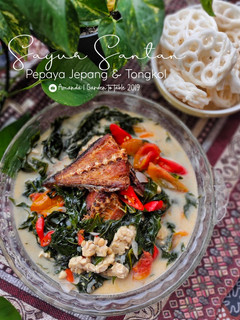 Foto resep Sayur Santan Pepaya Jepang dan Tongkol