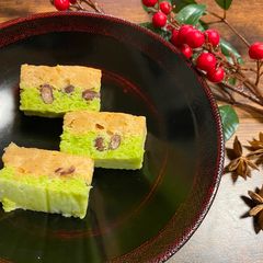 Japanese Sweet Bean Cake A picture of Japanese Sweet Bean Cake.