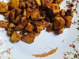 Arvi ki sukhi sabzi