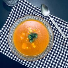 A picture of Carrot Soup.