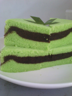 Foto resep Bolu kukus coklat pandan