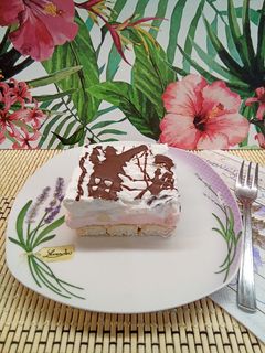 Sütés nélküli krémes süti recept fotója
