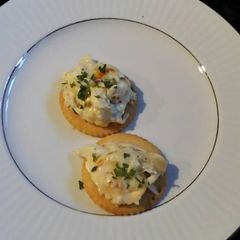 A picture of Brad's hot crab dip.