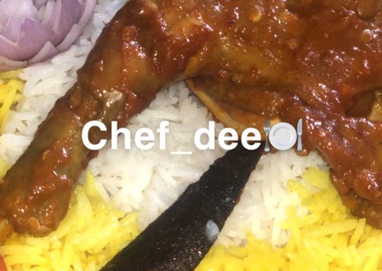 Recipe of Perfect Rice Nd chicken dolgona | The Best Food|Easy Recipes for Busy Familie
