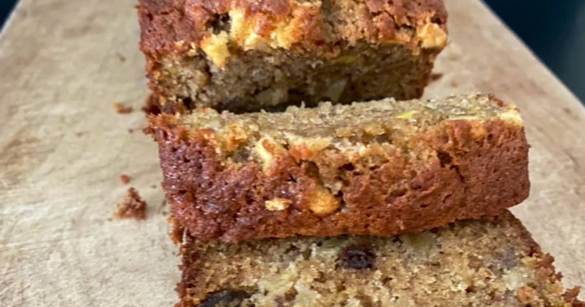 Resep Banana apple cake oleh Angeline Hosen Cookpad