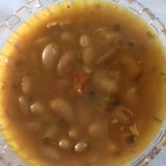 A picture of Rajma masala.