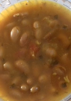 A picture of Rajma masala.