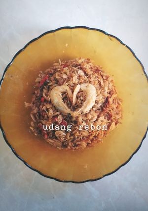Foto resep Udang rebon lope lope
