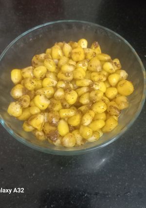 A picture of Masala Corn.