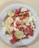 Salada fresca para os dias de verão